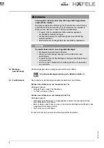 Preview for 4 page of Hafele Dialock DT 210 R2 Installation Instructions Manual