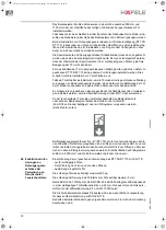 Preview for 12 page of Hafele DT 700 Installation And Maintenance Instructions Manual