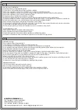 Preview for 28 page of HAFRO CON TAPS 3 TASTI Assembly Instructions Manual