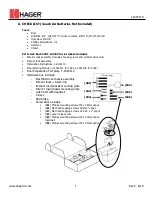 Preview for 3 page of hager 34K1 series Installation Instructions Manual