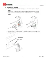 Preview for 9 page of hager 34K1 series Installation Instructions Manual