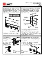 Preview for 4 page of hager 4500 Series Installation Instructions Manual