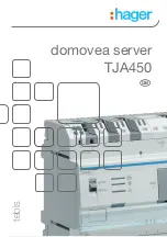 hager domovea TJA450 Installer Manual preview