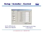 Preview for 74 page of HAI OMNI LT Installation Manual