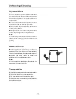 Preview for 15 page of Haier Thermocool HF-180T Owner'S Manual