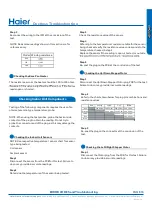 Preview for 55 page of Haier 1U09EH2VHD Service Manual