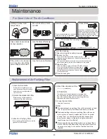 Preview for 108 page of Haier 1U12BE2ERA Service Manual