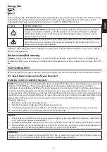 Preview for 3 page of Haier 50D3505B User Manual