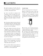 Preview for 4 page of Haier AC142ACBAC Operation Manual