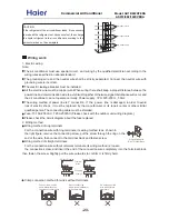 Preview for 23 page of Haier AS072XVERA Service Manual