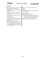 Preview for 30 page of Haier AS072XVERA Service Manual