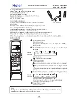 Preview for 38 page of Haier AS072XVERA Service Manual