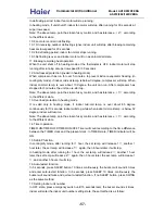 Preview for 57 page of Haier AS072XVERA Service Manual