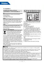 Preview for 30 page of Haier AU082FYCRA(HW) Service Manual