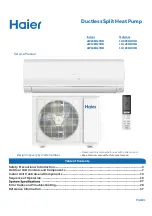 Preview for 1 page of Haier AW09EH2VHD Service Manual