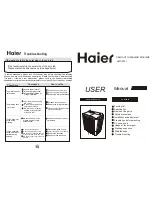 Haier AWT-80LI User Manual preview