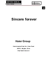 Preview for 28 page of Haier CFE633CSE Service Manual