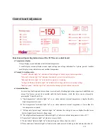 Preview for 9 page of Haier DW-150W200 Operation Manual