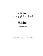 Haier EB-40100E Owner'S Manual preview