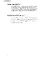 Preview for 12 page of Haier ESCM050EC - 5.0 Cu Ft Chest Freezer User Manual