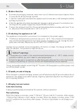 Preview for 11 page of Haier H3F-280WSAAU1 User Manual