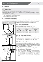 Preview for 20 page of Haier H3F-280WSAAU1 User Manual