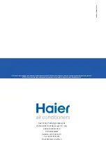 Preview for 28 page of Haier HACI-RP 150 Installation, Use And Maintenance Manual