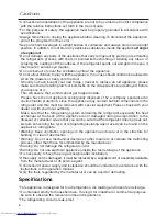 Preview for 7 page of Haier HBF-1303 Operation And Maintenance Manual