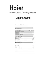 Haier HBF600TE User Manual preview