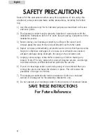 Preview for 3 page of Haier HC61F User Manual