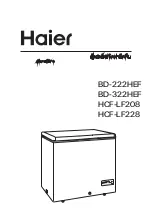 Preview for 11 page of Haier HCF-LF208 Instruction Manual