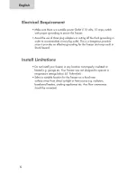 Preview for 8 page of Haier HCM050EA User Manual