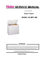 Haier HCM071AW Service Manual preview