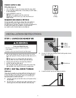 Preview for 6 page of Haier HEN70ETFP Installation And User Manual