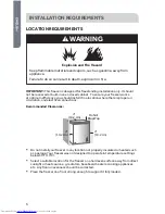 Preview for 8 page of Haier HF50CM23NW Installation And User Manual