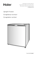 Preview for 1 page of Haier HFC1104ACW Installation And User Manual