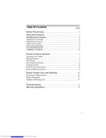 Preview for 4 page of Haier HFM185 User Manual