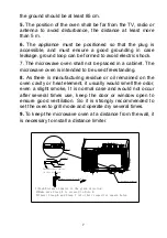 Preview for 8 page of Haier HIL 2001CSPH Owner'S Manual