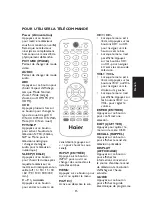 Preview for 51 page of Haier HL22XLTW2a Owner'S Manual