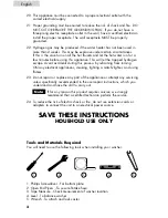 Preview for 4 page of Haier HLP021WM - PULSATOR Portable Washer User Manual