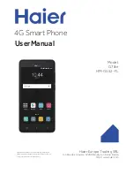Preview for 1 page of Haier HM-G552-FL User Manual