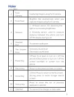 Preview for 4 page of Haier HM-G552-FL User Manual