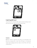 Preview for 7 page of Haier HM-G552-FL User Manual