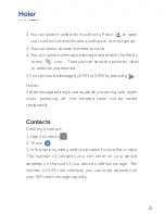 Preview for 19 page of Haier HM-G552-FL User Manual