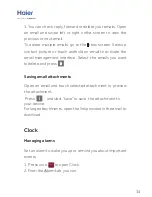 Preview for 35 page of Haier HM-G552-FL User Manual