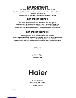 Preview for 36 page of Haier HNSB02 User Manual