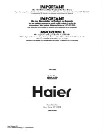 Preview for 36 page of Haier HPN12XHM User Manual