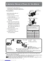 Preview for 3 page of Haier HPU-18C03/E1 Installation Manual