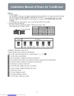 Preview for 5 page of Haier HPU-18C03/E1 Installation Manual