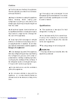 Preview for 3 page of Haier HR-136WL Operation Instructions Manual